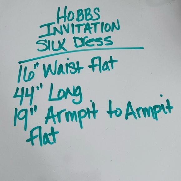 Hobbs Invitation Silk Chiffon Circle print Dress SZ 18 Multicolor - Picture 16 of 16